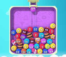 Bubble Merge 2048