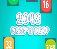 2048 Drag and Drop