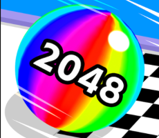 Ball Run 2048